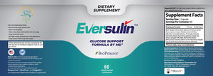 EVERSULIN blood sugar support (60 caps/bottle, box of 12)